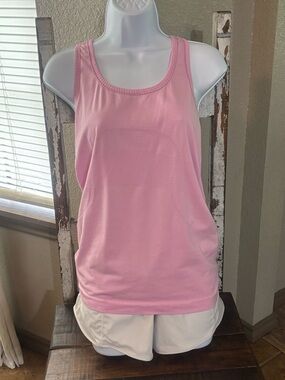 Lululemon Swiftly Tech Racerback Tank Top Pink Waist Length Performance Tank